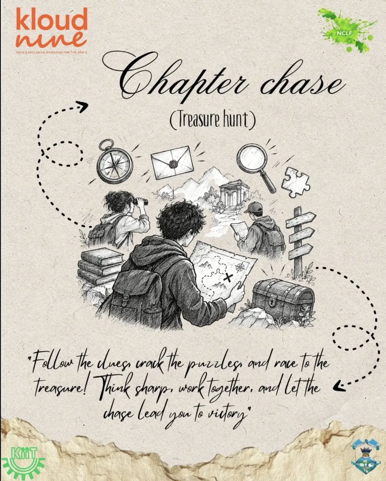 Chapter Chase official NCLF event poster