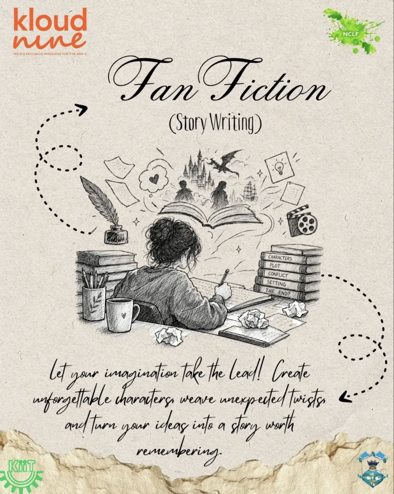 Fan Fiction official NCLF event poster