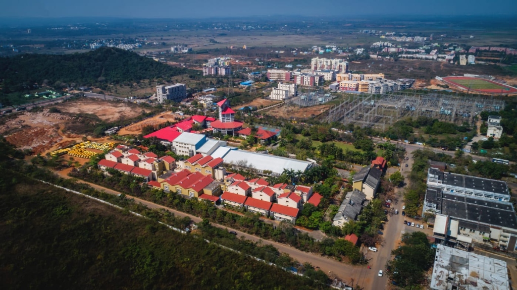 KIIT Campus Aerial View