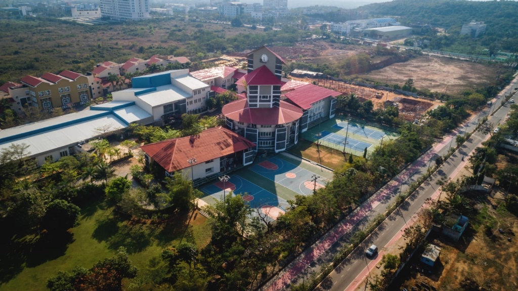 KIIT Campus Aerial View