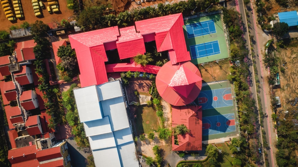 KIIT Campus Aerial View